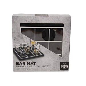 Samsonico Bar Mat Tic-Tac-Toe Game